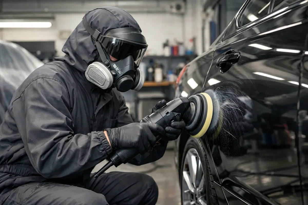 Удаление царапин